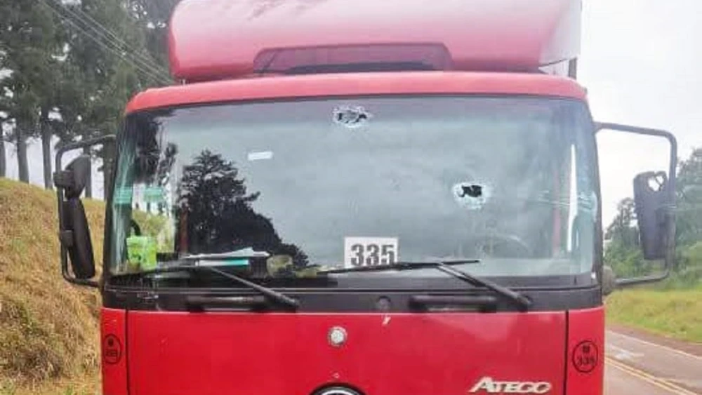 Repartidores fueron atacados a balazos en Tomás Romero Pereira