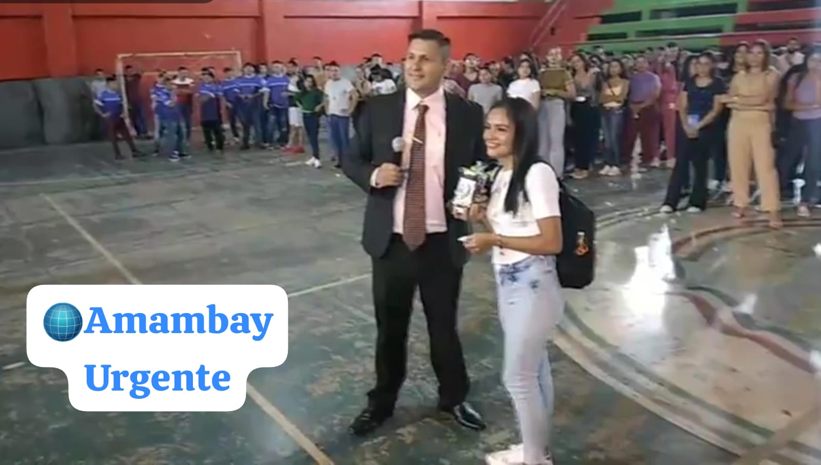 Masiva bienvenida a los primeros alumnos del Instituto Técnico Superior Santísima en PJC Masiva bienvenida a los primeros alumnos del Instituto Técnico Superior Santísima en PJC