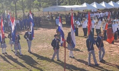 Estudiantes y militares, rindieron homenaje a los héroes en Cerro Corá