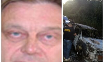 Camioneta hallada incinerada en PJC es de un ingeniero agrónomo que está desaparecido