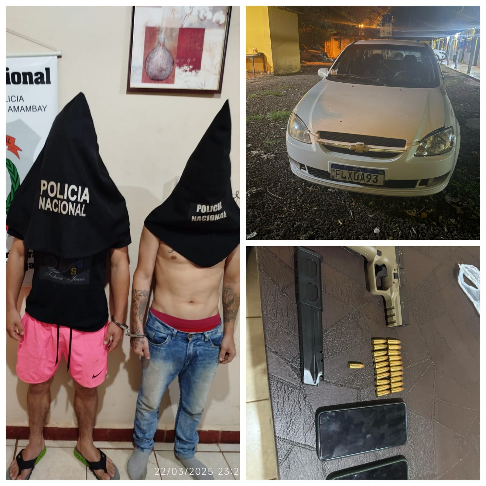 Jóvenes son detenidos por intentar robar un automóvil en el estacionamiento de un casino en PJC Jóvenes son detenidos por intentar robar un automóvil en el estacionamiento de un casino en PJC
