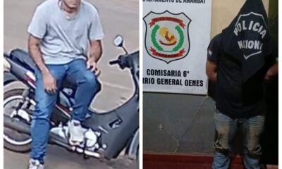 PJC: Detienen a un gomero tras ser visto en circuito cerrado hurtando una motocicleta