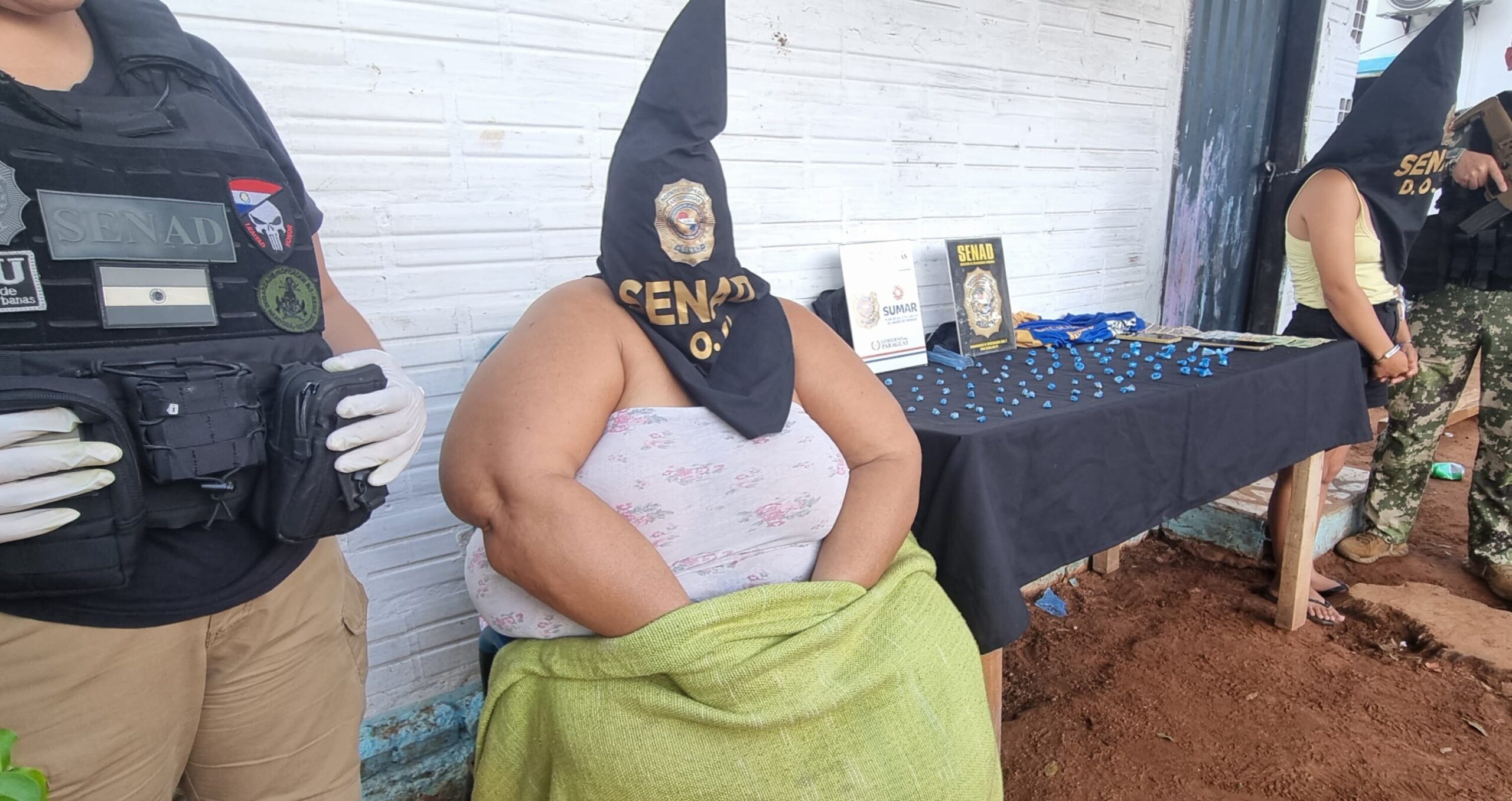 Suegra y nuera detenidas por vender droga en Luque