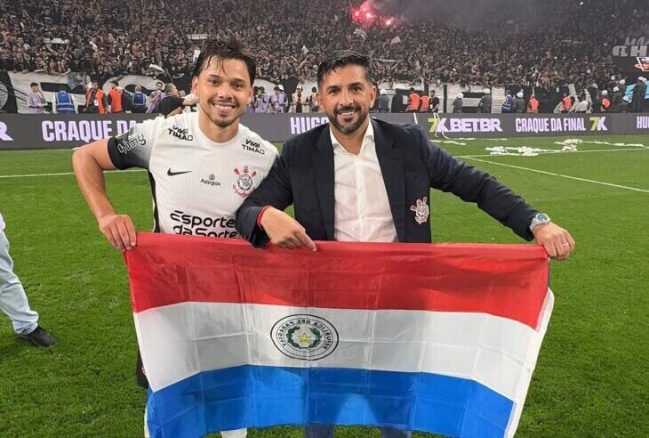 Ángel Romero conquistó el Campeonato Paulista con el Corinthians