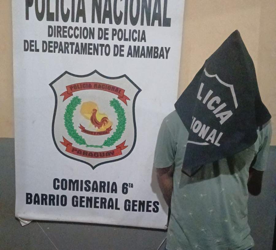 Contador fue detenido en el Hospital Regional de PJC por golpear a su pareja con jarra de lata Contador fue detenido en el Hospital Regional de PJC por golpear a su pareja con jarra de lata