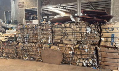 Allanamiento de depósitos de reciclaje en Pedro Juan Caballero por evasión fiscal