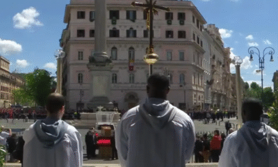 El féretro del papa Francisco llega a Santa María la Mayor para su entierro