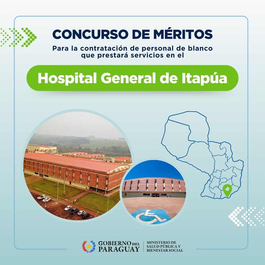 Salud: Listado de admitidos y no admitidos en Concurso Hospital Itapúa Salud: Listado de admitidos y no admitidos en Concurso Hospital Itapúa
