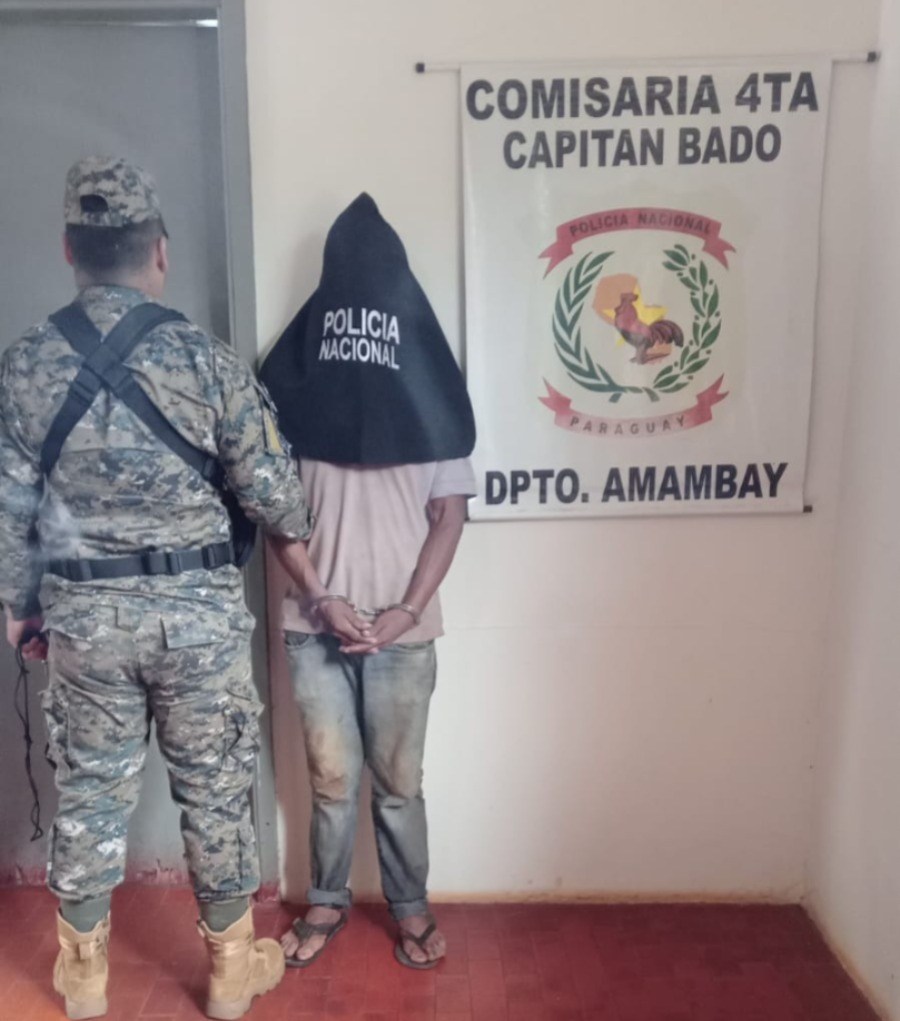 Recuperación de motocicleta hurtada y detención en Capitán Bado Recuperación de motocicleta hurtada y detención en Capitán Bado
