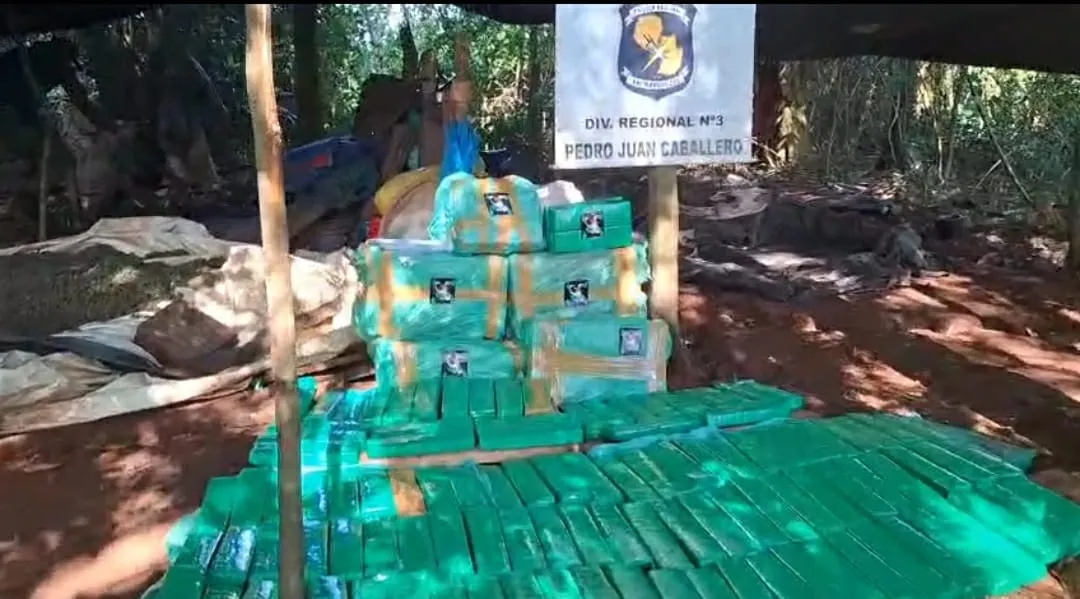 Destruyen 1.900 kilos de marihuana en un colonia de Pedro Juan Caballero Destruyen 1.900 kilos de marihuana en un colonia de Pedro Juan Caballero