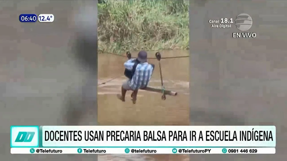 Video: La travesía de maestros que cruzan el río Aquidabán para ir a enseñar a una escuela Video: La travesía de maestros que cruzan el río Aquidabán para ir a enseñar a una escuela