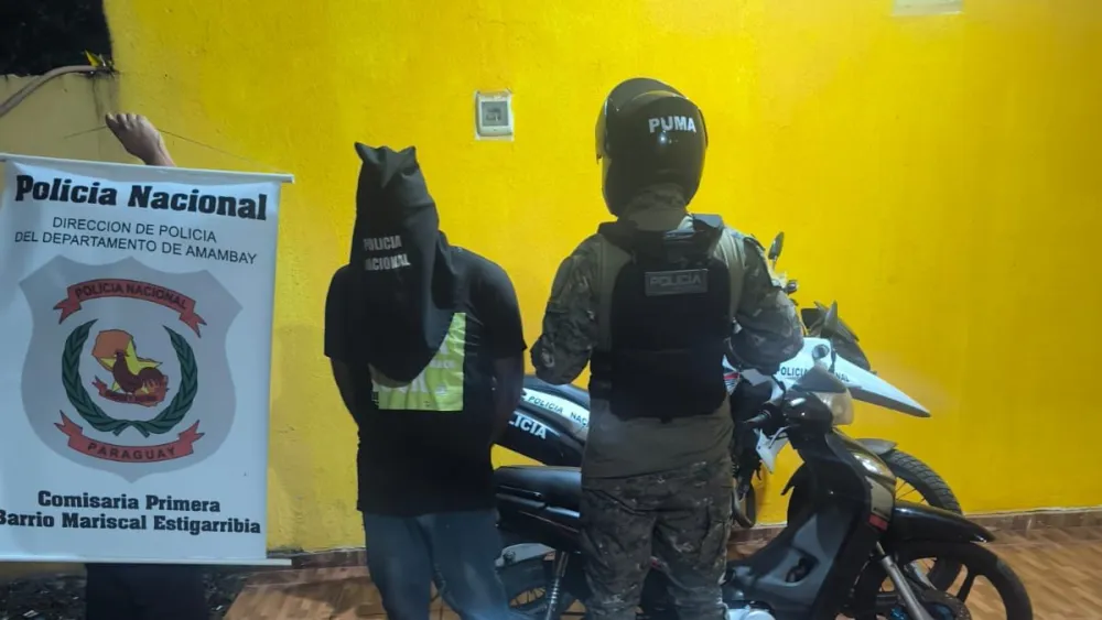 Pedro Juan Caballero: Fue detenido por realizar piruetas, pero tenía orden de captura internacional Pedro Juan Caballero: Fue detenido por realizar piruetas, pero tenía orden de captura internacional