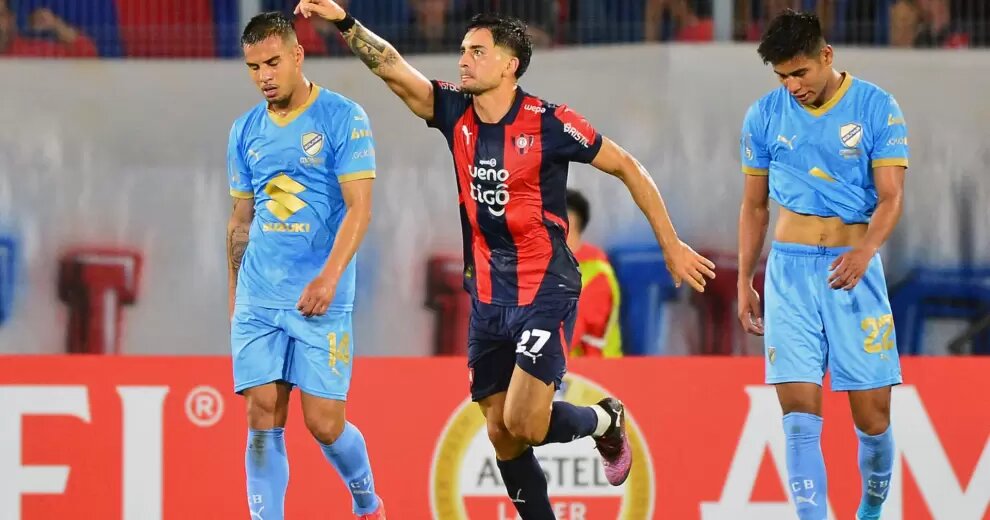 Cerro Porteño remonta a Bolívar en memorable noche de Jonatan Torres