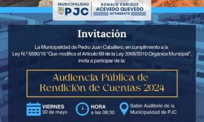 PJC: Audiencia Pública sobre gestiones municipales y desarrollo de Pedro Juan Caballero