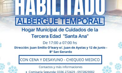 PJC: Albergue temporal disponible para personas en situación de calle actualizando
