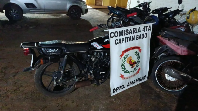 Detención de un adolescente por conducción peligrosa y ruidos molestos en Capitán Bado Detención de un adolescente por conducción peligrosa y ruidos molestos en Capitán Bado