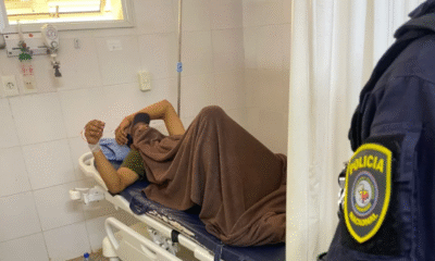 Detención en el IPS de Pedro Juan Caballero: Herido de Bala y con Orden de Captura