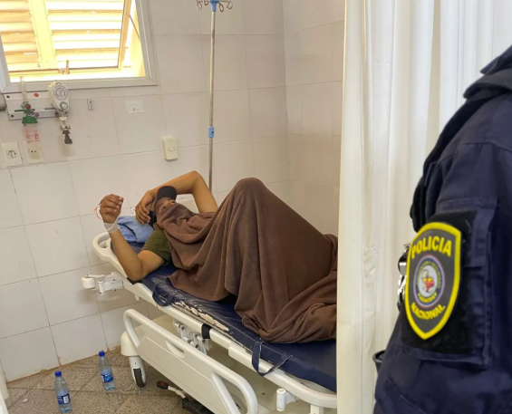 Detención en el IPS de Pedro Juan Caballero: Herido de Bala y con Orden de Captura Detención en el IPS de Pedro Juan Caballero: Herido de Bala y con Orden de Captura