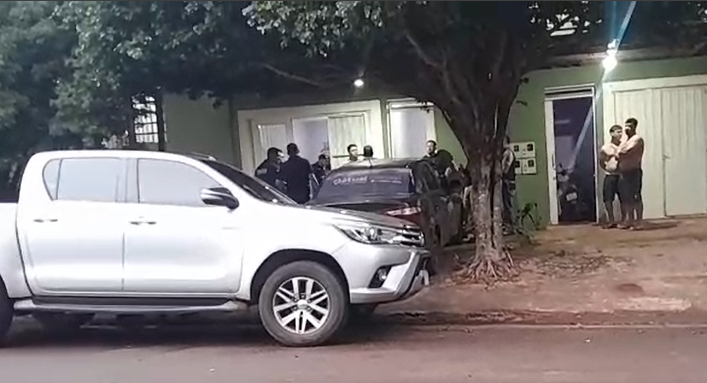 Allanamiento en Amambay por homicidio de abogado Gustavo Medina Carneiro Allanamiento en Amambay por homicidio de abogado Gustavo Medina Carneiro