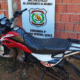Hallazgo de motocicleta abandonada en el barrio General Genes