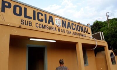 Detención por violencia familiar y resistencia en San Juan Neuman