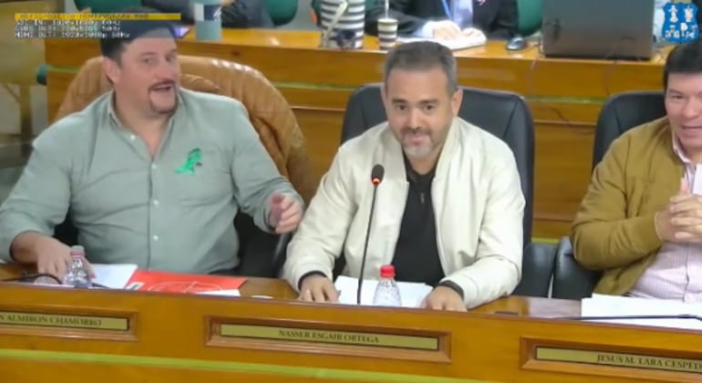 Video: Mirá la reacción de un edil de Asunción cuando pronuncian mal su apellido