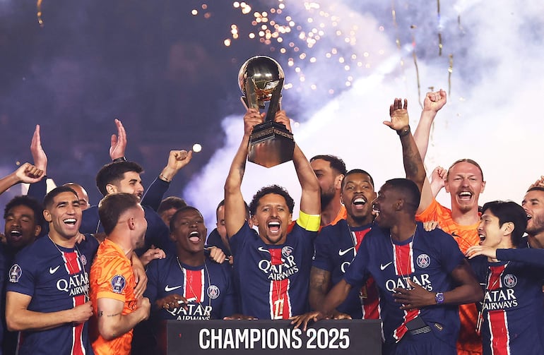Vídeo: PSG festejó la Ligue 1 a dos semanas de la final vs. Inter