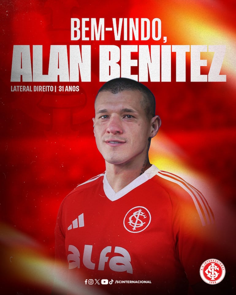Inter presenta a Alan Benítez