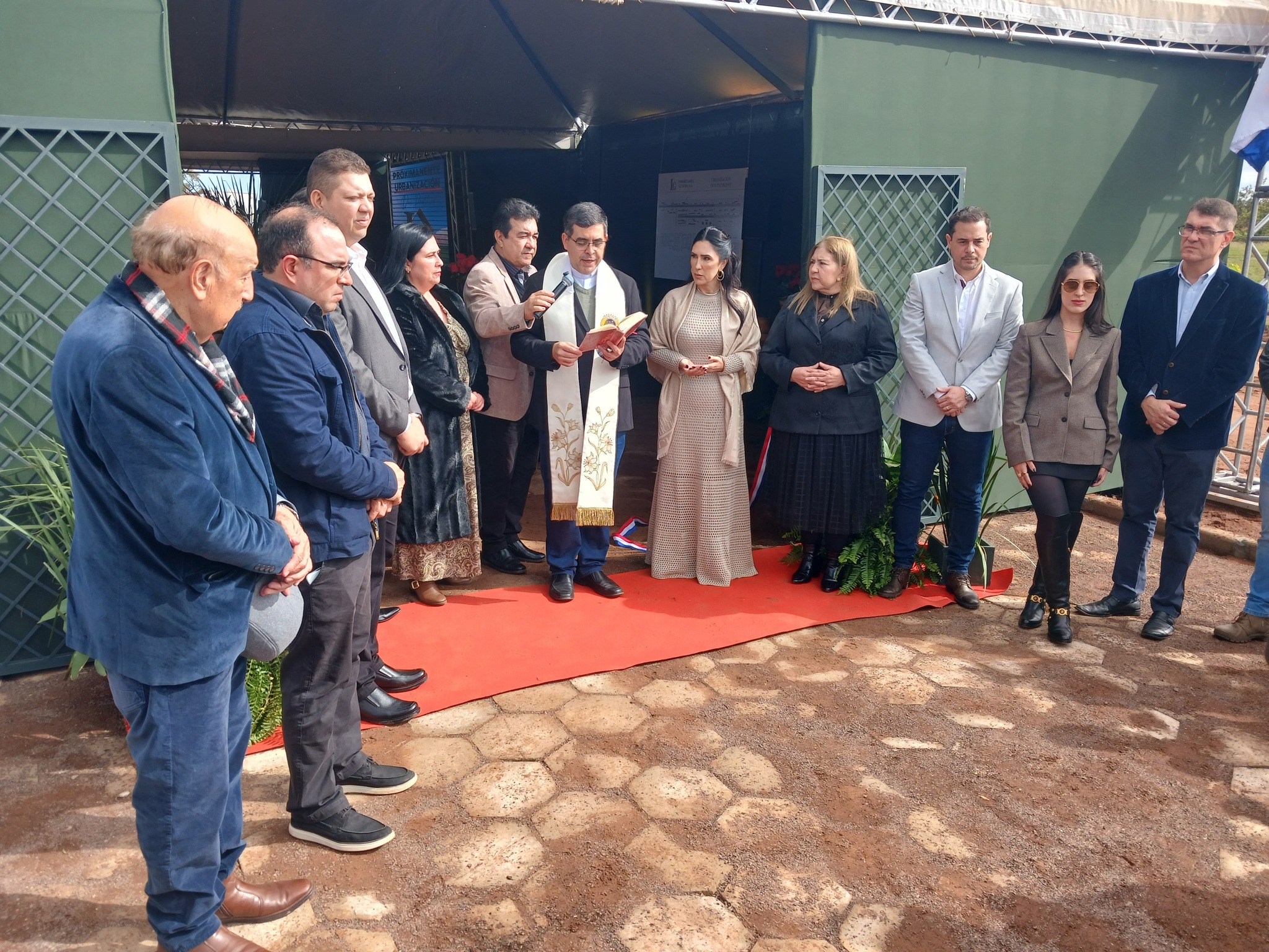 PJC: Inauguración de nuevo proyecto urbanístico en Pedro Juan Caballero hoy