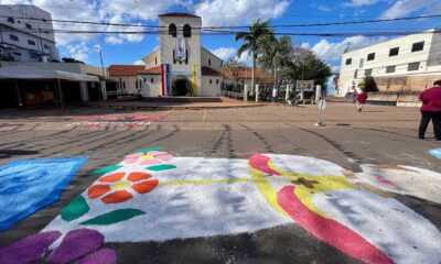 PJC: Celebración de la Virgen de los Milagros con alfombras artísticas