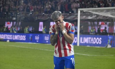 Enciso marcó un penal, se quebró en lágrimas y se lo dedicó a su abuelo – Selección Paraguaya