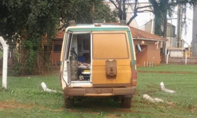 Ambulancia que trasladaba a embarazada sufrió una falla mecánica y chocó