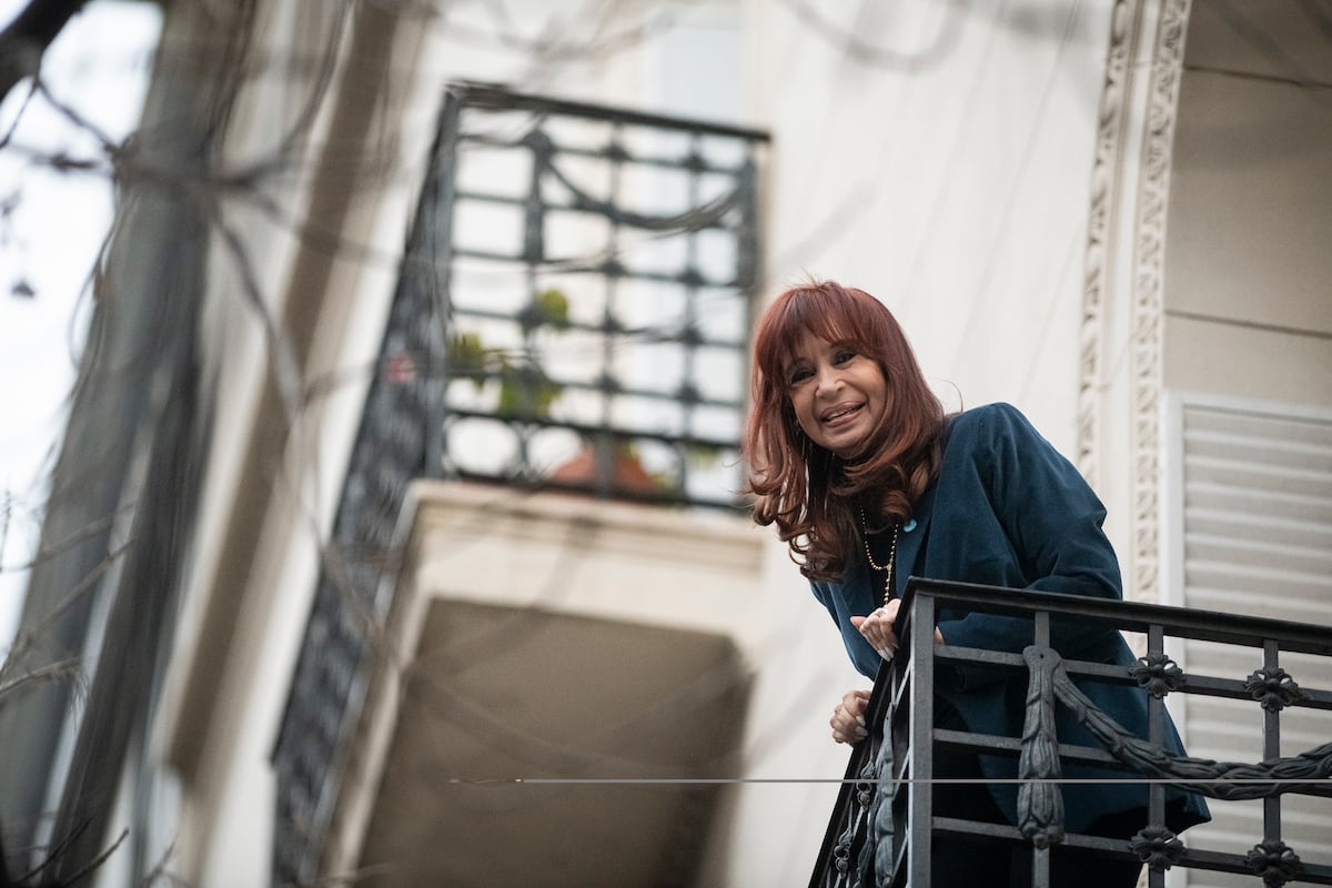 Balcón de Kirchner, un estado de estado en Argentina Balcón de Kirchner, un estado de estado en Argentina