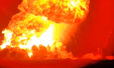 La nave espacial de SpaceX explota en la tierra que genera una gran bola de fuego | Ciencia