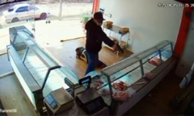 Roban moto de fatal asalto a carnicería en pleno levantamiento de cadáver