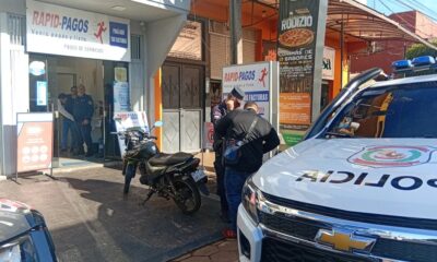 Intento de robo a una casa de cobranza en Pedro Juan Caballero no tiene éxito.