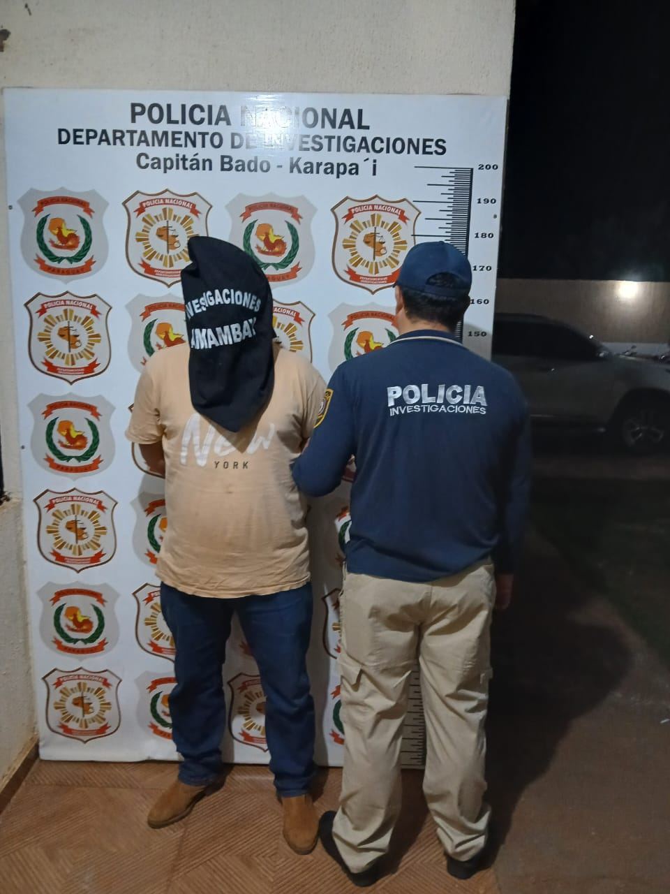 Aprehensión en Amambay: detenido hombre y celular incautado hoy Aprehensión en Amambay: detenido hombre y celular incautado hoy
