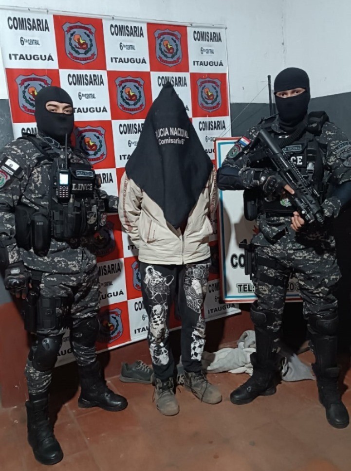 Detenido en Itauguá por contar con orden de captura vigente Detenido en Itauguá por contar con orden de captura vigente
