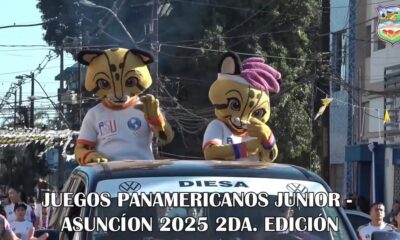 PJC: Relevo de antorcha olímpica en las calles para Asunción 2025
