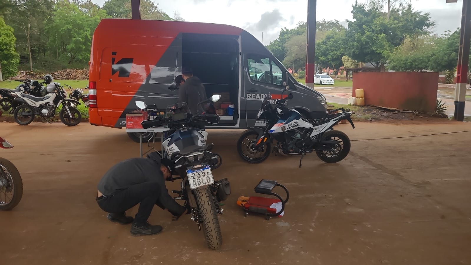 Policía Nacional mejora moto patrullas para servicio de excelencia Policía Nacional mejora moto patrullas para servicio de excelencia