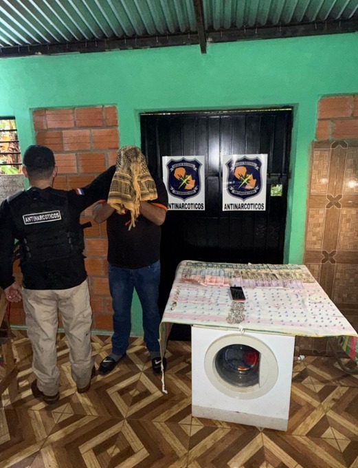 Allanamiento deja detenido y 166 dosis de crack incautadas