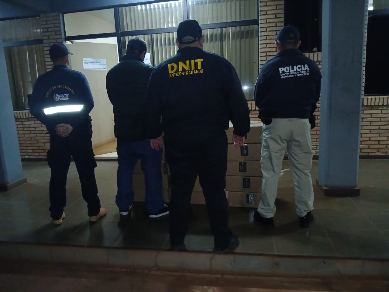 Detención en Canindeyú por falta de documentos respaldatorios legales