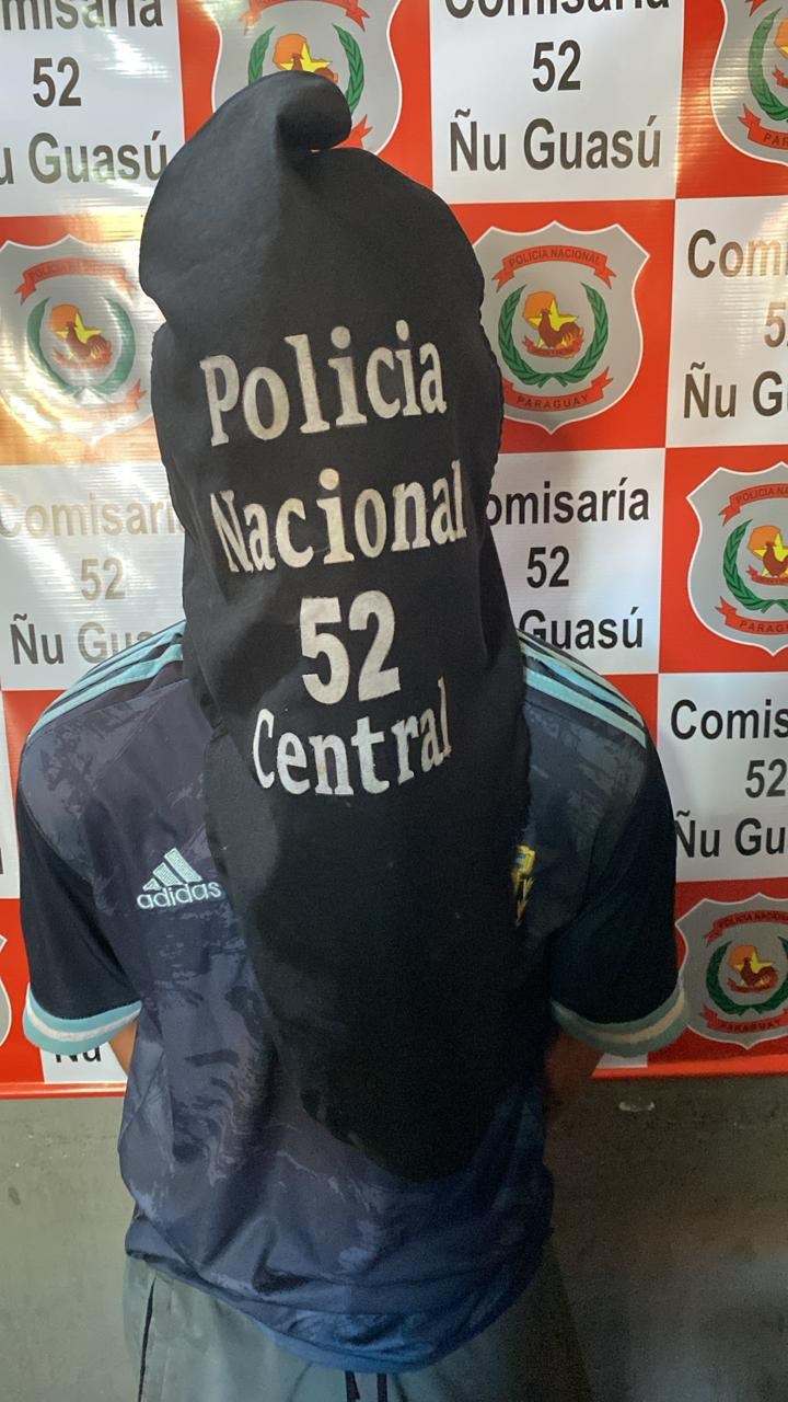 Aprehensión en Luque por peligro en tránsito con motocicleta incautada
