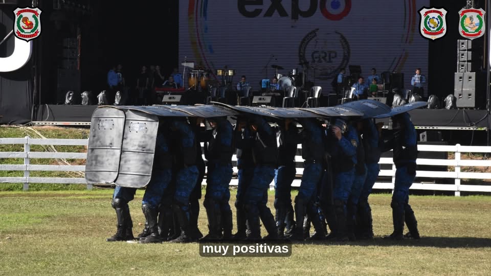Policía Nacional Paraguay recibe tres reconocimientos en Expo 2025