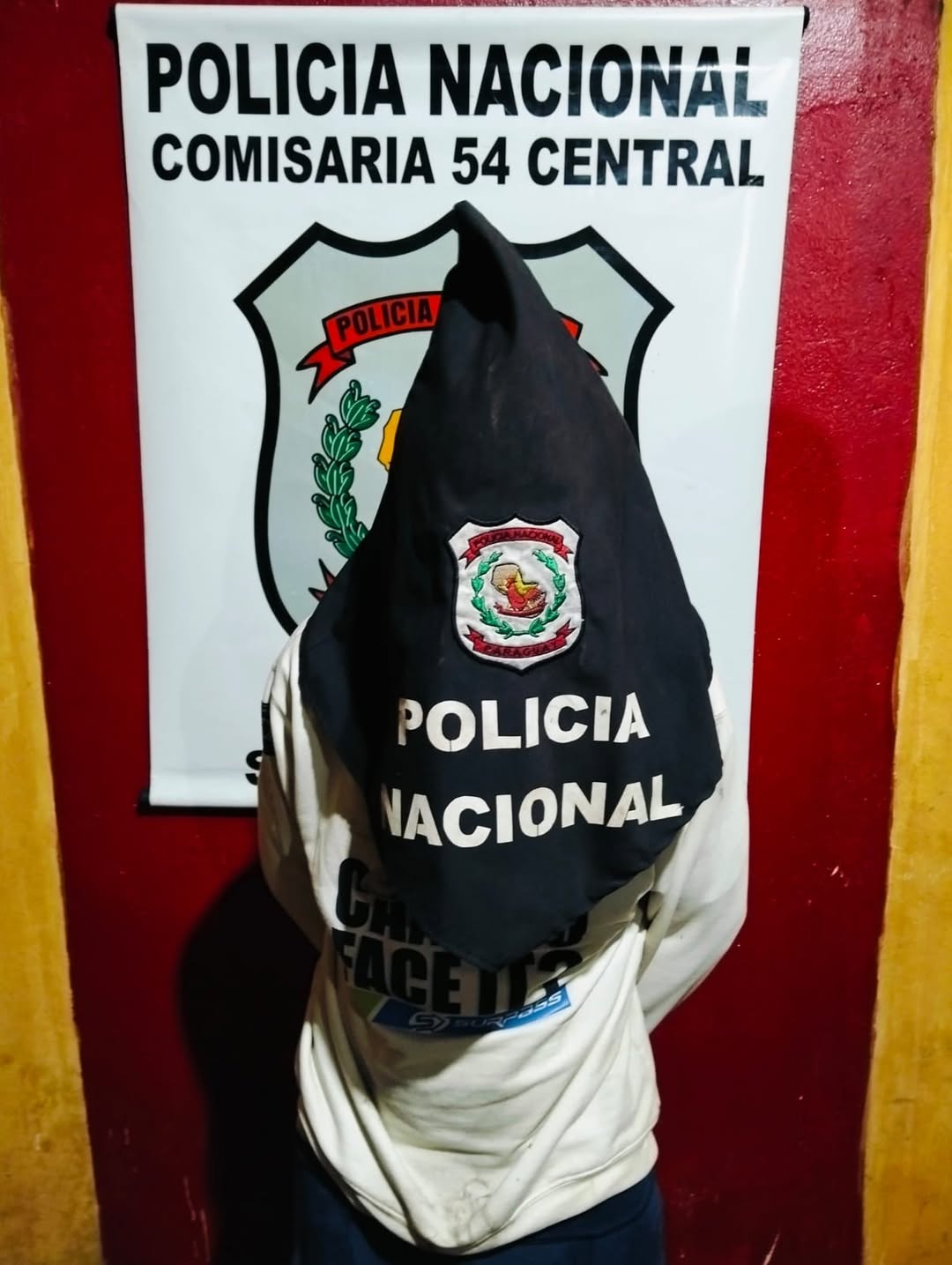 Aprehensión policial en San Lorenzo por violencia intrafamiliar sospechosa