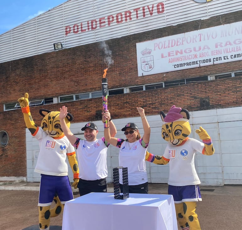 Antorcha de los Juegos Panamericanos Junior ASU 2025 llegó a Concepción