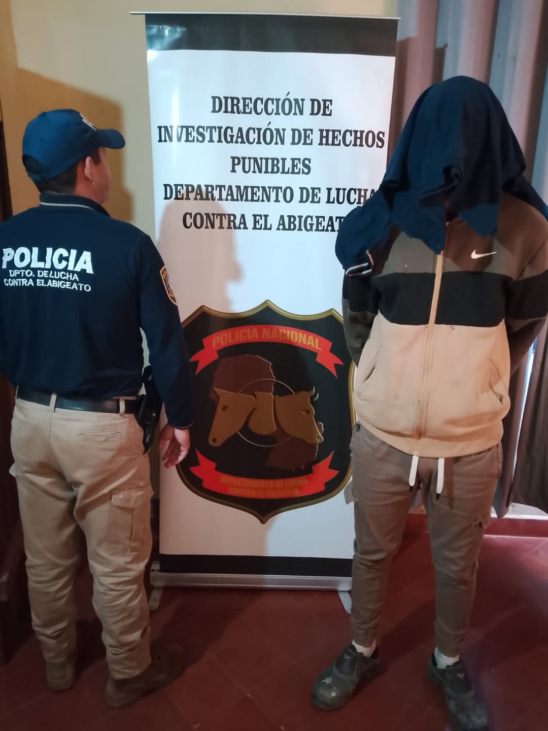 Detenido hombre por abigeato en Cerro Guy, Quyquyhó