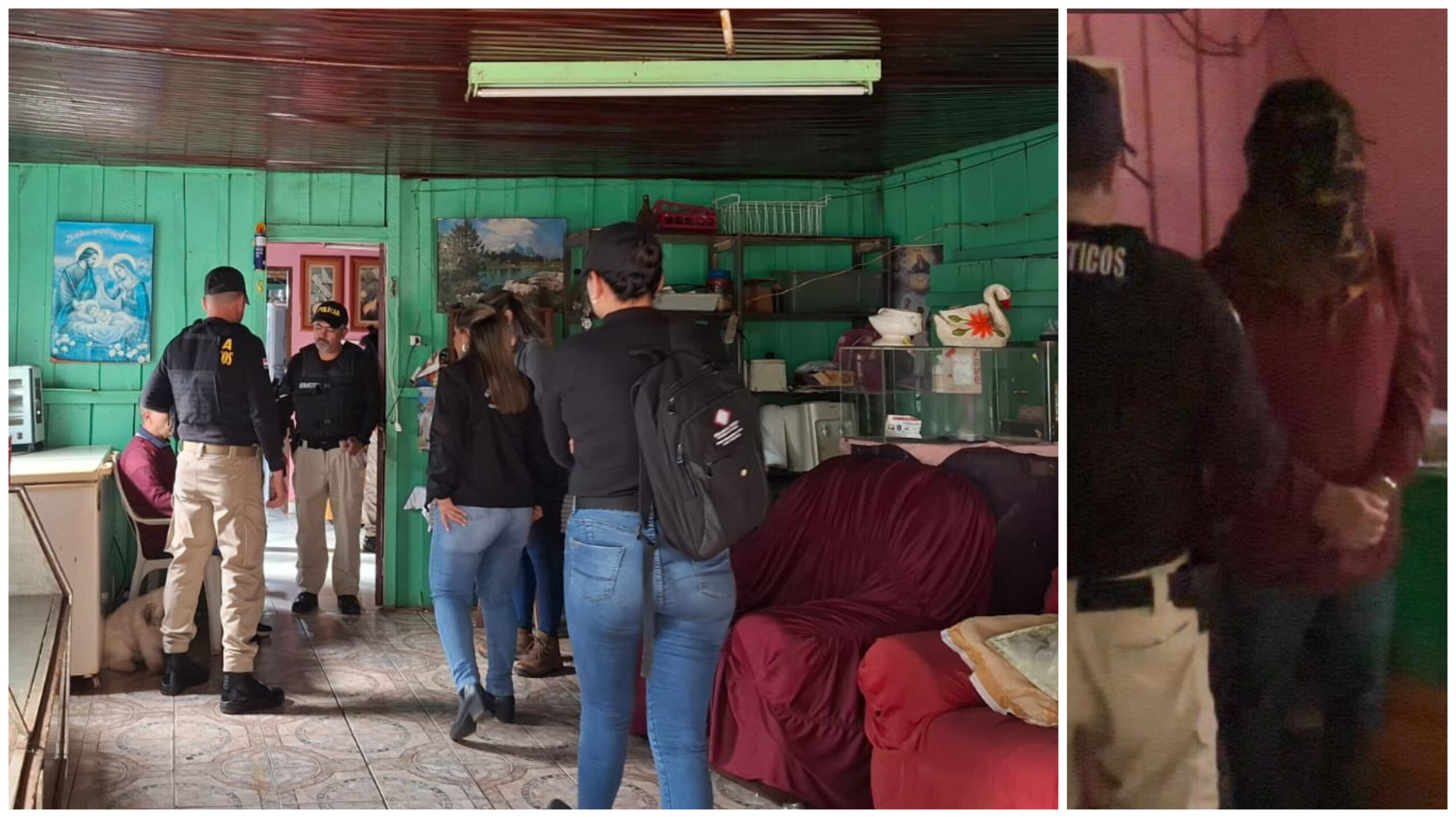 Detención y allanamiento en PJC: con incautación de drogas armas en microtráfico Detención y allanamiento en PJC: con incautación de drogas armas en microtráfico