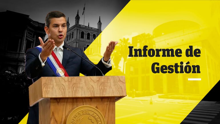 Informe del presidente Santiago Peña ante el Congreso