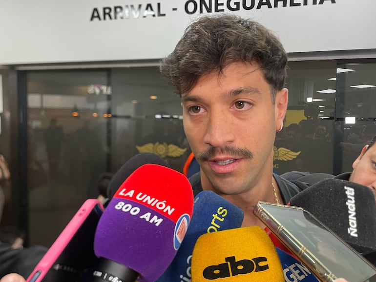 Llegó Fabricio Domínguez, quinto refuerzo de Cerro Porteño – Cerro Porteño